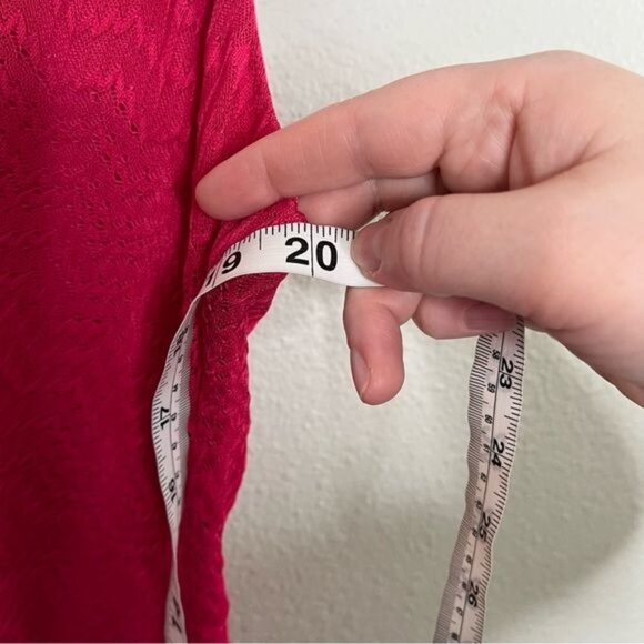 Lovers and friends Sharon hot pink cut out sleeveless jumpsuit size XL chevron - Picture 10 of 12